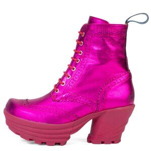 Mellow  Bebop Mid Heel Brogue Boots